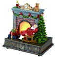 thumbnail image 3 of Holiday Time Fire Place Scene, 3 of 3