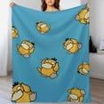 thumbnail image 5 of Pokemon Psyduck Throw Blanket Cute Flannel for Boys Girls Men Women, 5 of 7