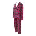 thumbnail image 4 of Set de pijama Secret Treasures Para Mujer Talla CH Color Rojo Estilo a Cuadros, 4 of 4