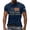 Navy, variant on Mens US 250th Anniversary T Shirt Short Sleeve Round Neck Top American Flag July 4th Patriotic T-Shirt Summer Basic Tees