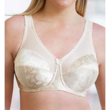 

Women s Cortland Intimates 7102 Full Figure Wireless Seamed Cup Bra (Fawn 38B)
