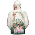 thumbnail image 2 of Easter Egg Pitbull Bunny Ear Welcome Spring Truck All Over Print 3D Hoodie Unisex Merch Hoodies Terrier Dog Lover - 12002, 2 of 6