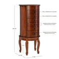 thumbnail image 4 of Jenna Jewelry Armoire, Woodland Cherry, 4 of 11