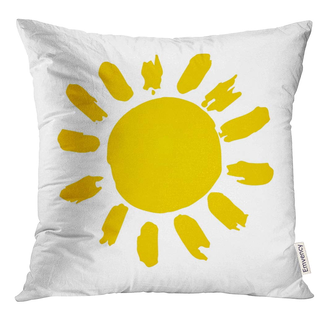 STOAG Yellow Summer Cute Shinny Sun Graphic Sunshine School Throw