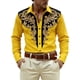 thumbnail image 1 of Camisetas de Navidad de Manga Larga de los Hombres de Moda Casual de Manga Larga Turndown Collar Blusa para Primavera Invierno Al Aire Libre Diario, 1 of 4