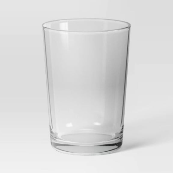 18.6oz Glass Bower Tall Tumbler Clear -