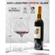 thumbnail image 5 of Copas de vino JBHO sopladas a mano, estilo italiano, cristal de 630 mL x2, 5 of 9