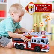 Vebo Toddlers Kids Police & Fire Play Vehicles, Multicolor
