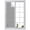 Gray, variant on Red Slate Diamonds Window Privacy Film, Abstract Vintage Minimalist Geometric Grid Frosted Glass Window Clings Static Cling UV Heat Blocking Reusable Door Sticker for Bathroom 17.7 x 39.3 Inch