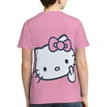 thumbnail image 2 of Hello Kitty T Shirts For Girls Boys, 3d Print Cartoon Graphics T Shirt, Youth Crewneck T-Shirt, Unisex Short Sleeve Top Tees Age 4-16 Years, 2 of 7