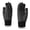 Gray, variant on Thermal Winter Gloves for Men Women Driving Leather Thin Touch Screen Knitted Waterproof Wool Cover Outdoor Warm Thickened Adult Finger Plush Gloves Purple One Size