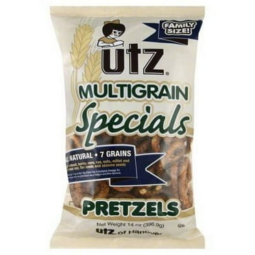 Utz Multigrain Specials Pretzel, 14 oz