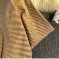 thumbnail image 3 of Manga Corta Cardigan Raya Impresión Botón Solapa Blusa Casual, Camisas de Manga Corta para Hombre, 3 of 8