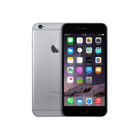 Apple iPhone 6 Plus A1522 128 GB Smartphone, 5.5" LCD1920 x 1080, 2 GB RAM, iOS 8, 4G, Space Gray