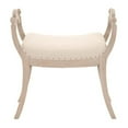 thumbnail image 2 of Stool with Reclaimed Wood and Nail Accents, Gray, 2 of 5