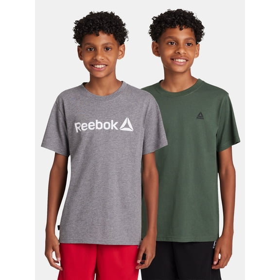Reebok Boy's Athletic Game Day 2-Pack Graphic T-Shirt, Sizes 4-18