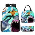 thumbnail image 1 of Fortress Night Children's Schoolbag Primary And Secondary School Student Backpack Lightweight Digital Print Lunch, 1 of 1