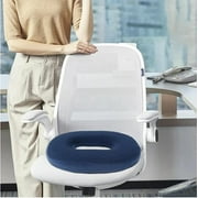 Donut Pillow for Tailbone Pain Bed Sore,Hemorrhoid Pillow Seat Cushion for Long Sitting Butt Pressure Relief Postpartum Post Surgery, Memory Foam Coccyx Cushions Doughnut Pillow