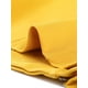 thumbnail image 5 of INSPIRE CHIC Oficina de trabajo para mujer, sin cuello, con cremallera, abrigo corto, traje, chaqueta, chaqueta cortada Amarillo XS, 5 of 5