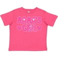 thumbnail image 3 of Inktastic Mama's Girl Pink with Hearts Girls Toddler T-Shirt, 3 of 5