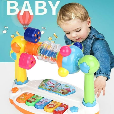 Baby Toys 6 to 12-18 Months Musical Educational Learning Activity Center Toys for Toddlers Infants Kids 1 2 3 Year Olds Boys Girls Gifts