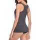 thumbnail image 5 of Camisola de algodón Charmo para mujer, sujetador con plataforma, camiseta sin mangas, camisetas interiores elásticas, paquete de 2 M, 5 of 6