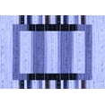 thumbnail image 1 of Ahgly Company Machine Washable Indoor Rectangle Solid Blue Modern Area Rugs, 6' x 9', 1 of 4