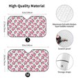 thumbnail image 5 of Yiaed Rose Flowers Print Car Windshield Sunshade Front Auto Car Front Window Sun Shade Foldable Sun Visor Shield Cover Auto Accessories for Sedan SUV Truck-Medium, 5 of 5