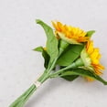 thumbnail image 4 of Langgg Artificial Sunflower Bundle Simulation Floral Decor Wedding Party Bridal artificial Flower Bouquet, 4 of 8