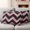 Pink, Black, Gray, variant on Abstract Pink Outdoor Waterproof Throw Pillow Covers 24x24 Set of 2, Geometric Zigzag Waves Bohemian Stripes Decorative Pillowcases Cushion Pillowcase for Couch Sofa Patio Outside Pillow Protector