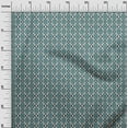 thumbnail image 3 of oneOone Polyester Spandex Teal Green Fabric Geometric Sewing Fabric By The Yard Printed Diy Clothing Sewing Supplies 56 Inch Wide, 3 of 5