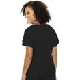 thumbnail image 2 of Med Couture Women's 8403 Signature V-neck Scrub Top-FREE SHIPPING, 2 of 5