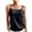 Black, variant on Women Silk Satin Tank Tops Dressy Scoop Neck Camisole Sleeveless Blouses Shirts Casual Summer Tank for Work Business