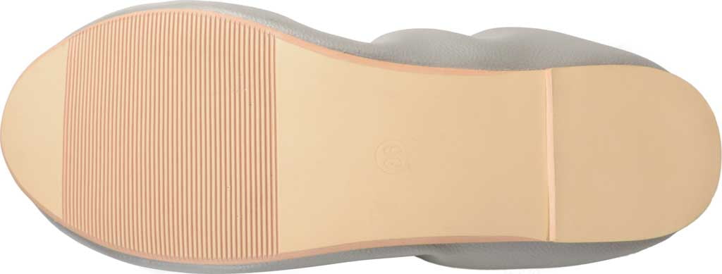 Women's Journee Collection Lindy2 Ballet Flat Grey Faux Leather 7 M