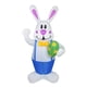 thumbnail image 3 of LED Pascua Saludando Conejo Inflable Iluminado Pascua Inflable Conejo Feliz Forma de Huevo Irfora Decoración inflable, 3 of 7