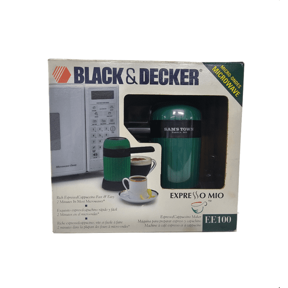 Black & Decker Espresso Mio Microwave Expresso/Cappuccino Maker - Sam's Town Tunica, MS Casino Branded