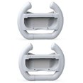 thumbnail image 1 of Soporte para manillar de volante de ABS Yashi para Joy-Con izquierdo y derecho color blanco, 1 of 5