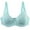 C-Green, variant on LLYWEY Underwire Bras for Women - Full Figure Lace T-Shirt Bras Women’s Plus Push up Padded Bralette