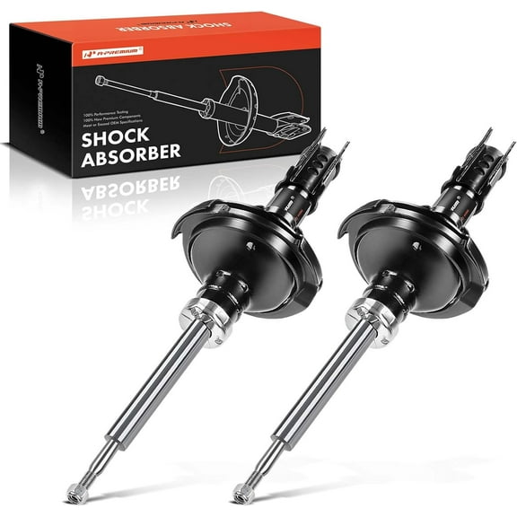 A-Premium Front Pair (2) Strut Shock Absorber Compatible with Volvo XC90 2003-2014, Driver and Passenger Side