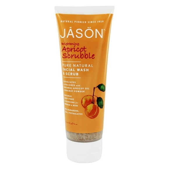 JASON Natural Products - Gommage Exfoliant pour le Visage et Gommage Abricot - 4 fl. oz.