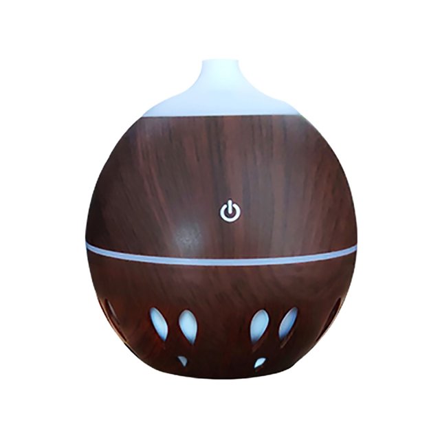 CEHVOM New Portable Colorful Wood Grain Essential Oil Diffuser LED Aromatherapy Humidifier Clearance