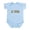 Sky Blue, variant on CafePress - Lil' Bubba Infant Bodysuit - Baby Light Bodysuit, Size Newborn - 24 Months