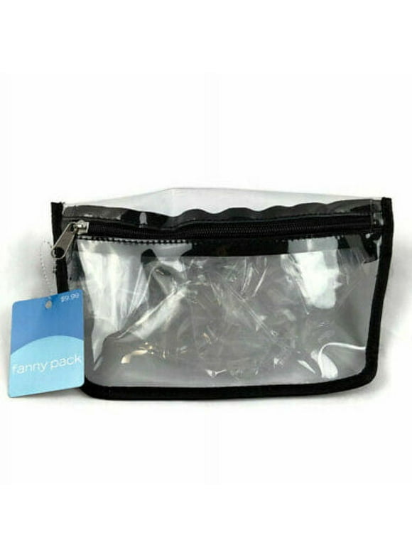 New Allegro by Conair Clear Fanny Pack With Black Trim.