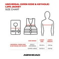 thumbnail image 5 of Kwik Tek Airhead Bolt Type III Adult Life Vest Jacket, 2XL/3XL, Red, 5 of 5