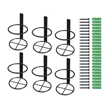 

6 Holder Hanging Mounted with Screws Display for Adult Upright