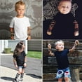 thumbnail image 2 of Toddler Boys Girls Character Summer Clothes Kids Sunscreen Tattoo Sleeve T Shirts Little Child Fashion Holiday Tees Baby Party Tops, Sizes 12 Months-6T, 2 of 8