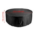 thumbnail image 3 of Clearance Sofa protective cover under $20,Round Patio Cover Large Outdoor Table & Furniture Cover 1PC, 3 of 5