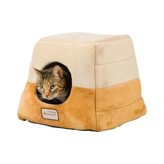 Armarkat Cat Bed, C07CZS/MH, Brown and Beige