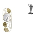 thumbnail image 1 of Espejo de pared,Espejo decorativo nórdico para colgar en la pared,Espejos de pared de metal decorativos para el hogar colgantes de pared,Figura de escritorio,Estatua de, 1 of 8