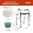 thumbnail image 2 of Andadera Multifuncional 3 En 1 Magnimed Silla De Baño Ducha, 2 of 8
